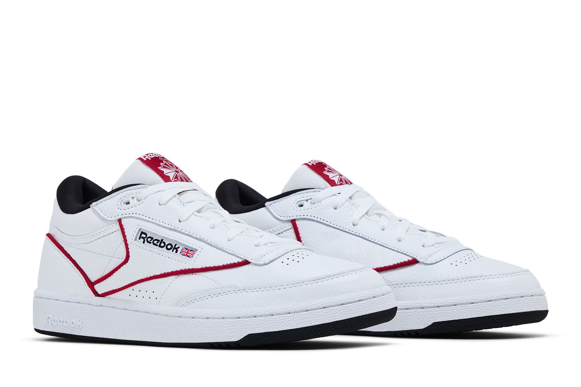 Cheap Reebok Club C Mid 2 ''Blanc Flash Rouge'' GZ5718
