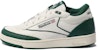 리복 클럽 C 미드 II 스니커즈 화이트/그린 (Unisex) GY1639