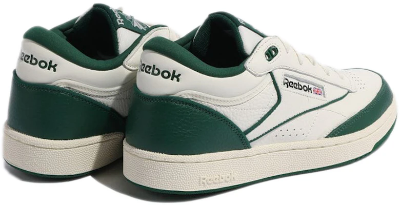 Reebok Club C Mid 2 防滑耐磨 中筒 板鞋 男女同款 白綠 Purchase Reebok Club C Mid 2 防滑耐磨 中筒 板鞋 男女同款 白綠