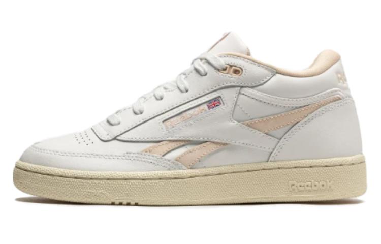 Buy Reebok Club C 舒適簡約 防滑耐磨 低幫 板鞋 男女同款 米色