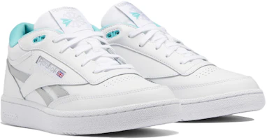 Lookbook Reebok Club C Mid 2 Revenge 防滑耐磨 低筒 運動鞋 男女同款 白灰