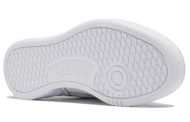 Reebok Club C Mid 2 Revenge Casual Skateboarding Shoes Unisex White Gray 圖 5