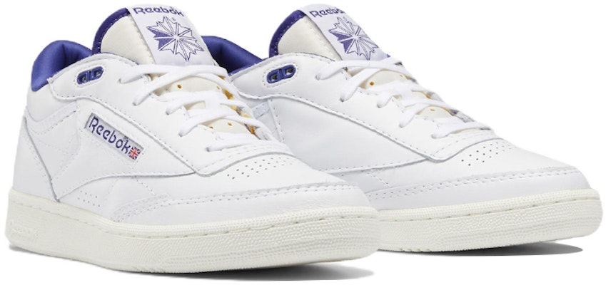 Reebok Club C Mid 2 Vintage 'White Bold Purple' GY9689 Lookbook Reebok Club C Mid 2 Vintage 'White Bold Purple' GY9689