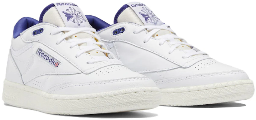 Reebok Club C Mid 2 Vintage ''Blanc Violet Audacieux'' GY9689 Lookbook Reebok Club C Mid 2 Vintage ''Blanc Violet Audacieux'' GY9689