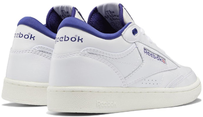 Reebok Club C Mid 2 Vintage 'White Bold Purple' GY9689 Shop Reebok Club C Mid 2 Vintage 'White Bold Purple' GY9689