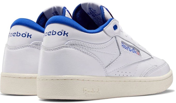 Reebok Club C Mid 2 复古款 '白色明亮钴蓝' H69121 Shop Reebok Club C Mid 2 复古款 '白色明亮钴蓝' H69121