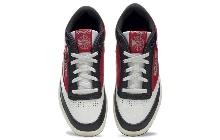 Shop Reebok Club C Mid II ''Schwarz Rot Weiß'' GY1638