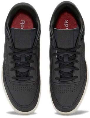 Reebok Club C Mid II 舒適耐磨板鞋 男女皆宜 黑 Shop Reebok Club C Mid II 舒適耐磨板鞋 男女皆宜 黑