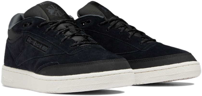 Sepatu Skate Kasual Fashion Unisex Reebok Club C Mid II Hitam H69126 Lookbook Sepatu Skate Kasual Fashion Unisex Reebok Club C Mid II Hitam H69126