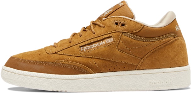 Reebok Club C Mid II 簡約舒適 復古休閒平底鞋 男女同款 薑黃 Buy Reebok Club C Mid II 簡約舒適 復古休閒平底鞋 男女同款 薑黃