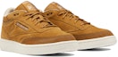 Lookbook Reebok Club C Mid II Kasual Retro Minimalistik Unisex Kuning Skate Shoes H69125