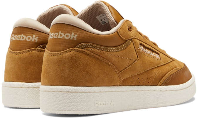 Reebok Club C Mid II 簡約舒適 復古休閒平底鞋 男女同款 薑黃 Shop Reebok Club C Mid II 簡約舒適 復古休閒平底鞋 男女同款 薑黃