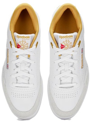 Reebok Classics Club C Mid II 'Putih Kuning' 100033036 Lookbook Reebok Classics Club C Mid II 'Putih Kuning' 100033036