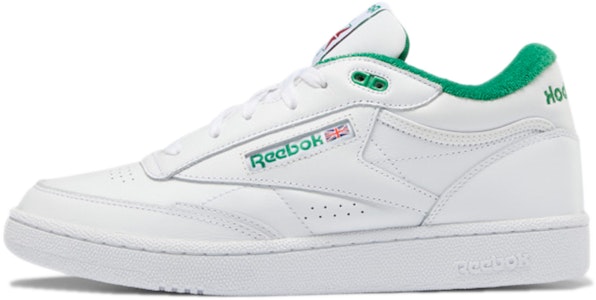 锐步Club C Mid II舒适耐磨中性滑板鞋白色 GX7281 Buy 锐步Club C Mid II舒适耐磨中性滑板鞋白色 GX7281