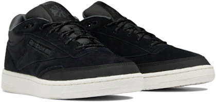Lookbook Reebok Club C Mid II Scarpe Casual Skate Unisex Nero Fashion H69126