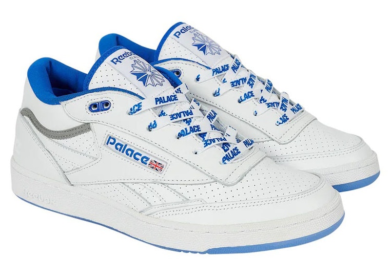 Order Reebok Club C Mid II Revenge Palace Blanco Azul Court FZ5844
