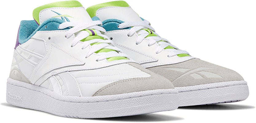 Reebok 俱樂部 C Rc 1 白紫色 平底鞋 Lookbook Reebok 俱樂部 C Rc 1 白紫色 平底鞋