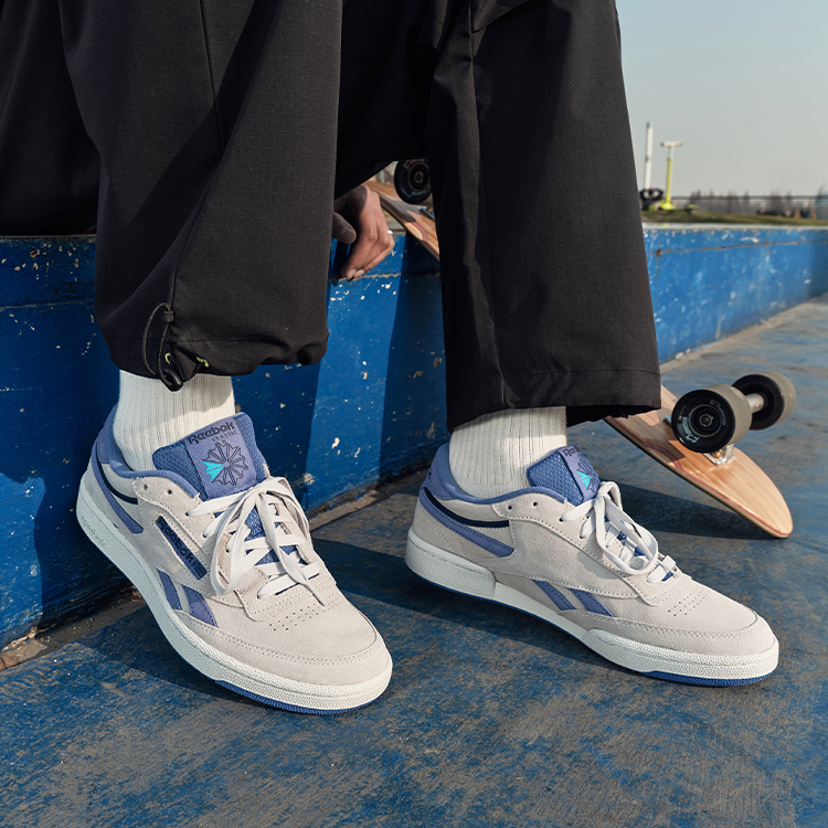 Sizing Reebok Club C Revenge '蓝灰色' 运动鞋 100074165