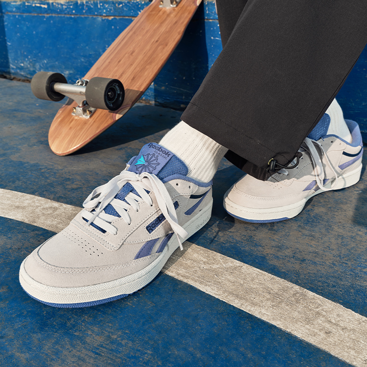 Cheap Reebok Club C Revenge '蓝灰色' 运动鞋 100074165