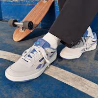 Cheap Reebok Club C 復仇者 舒適百搭 低筒 板鞋 男女同款 藍灰色