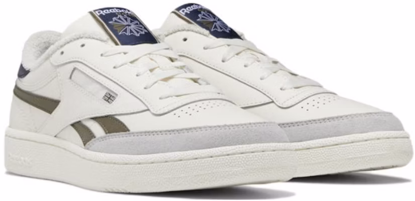Reebok Club C Revenge 防滑耐磨 低筒 帆布鞋 男款 白灰 Lookbook Reebok Club C Revenge 防滑耐磨 低筒 帆布鞋 男款 白灰