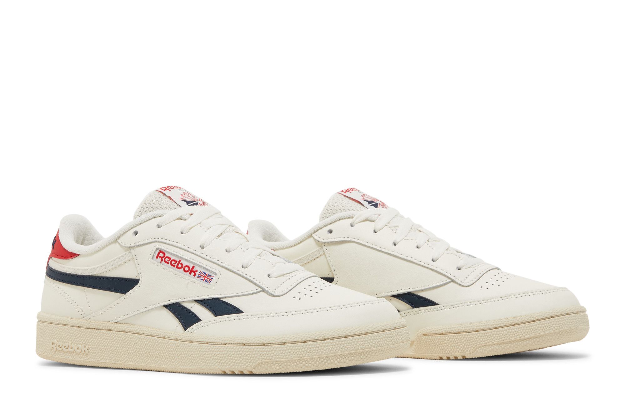Reebok Club C Revenge 'Chalk Navy Red' 圖 8