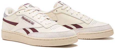 Shop Reebok Club C REVENGE 網球運動休閒復古舒適 耐磨 低筒 運動鞋 男女款 米紅