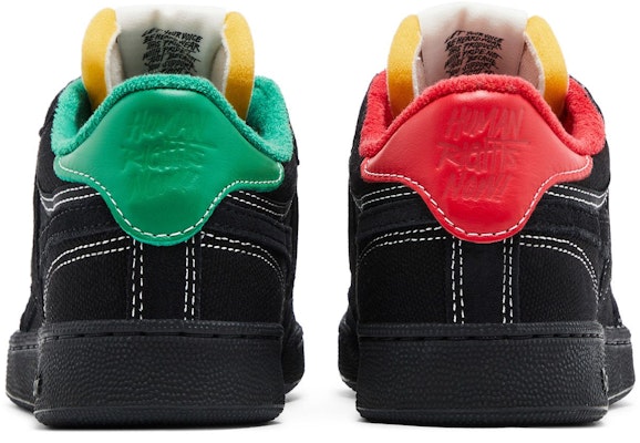 Reebok Club C Revenge 'Human Rights Now! - Hitam' HQ4144 Details for Reebok Club C Revenge 'Human Rights Now! - Hitam' HQ4144
