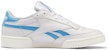 Reebok Club C Revenge 'Porcelain' dalam warna Biru Putih. DV7177
