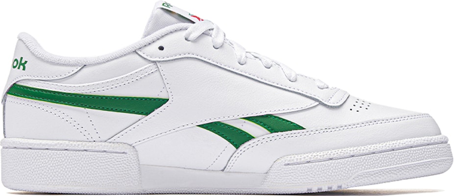 Reebok Club C REVENGE 復古運動休閒 耐磨 低筒 板鞋 男女款 白綠 Order Reebok Club C REVENGE 復古運動休閒 耐磨 低筒 板鞋 男女款 白綠