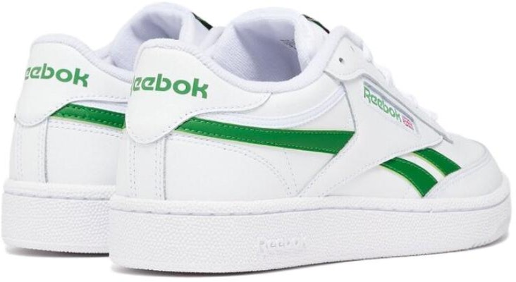 Reebok Club C REVENGE 復古運動休閒 耐磨 低筒 板鞋 男女款 白綠 Shop Reebok Club C REVENGE 復古運動休閒 耐磨 低筒 板鞋 男女款 白綠