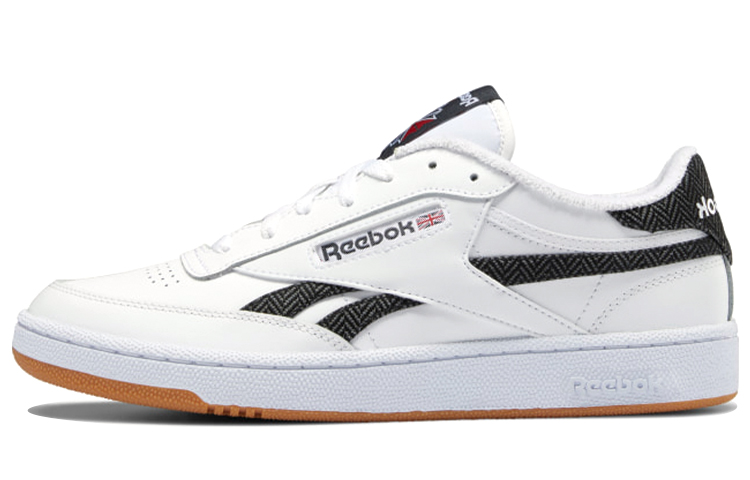 Buy Reebok Club C Revenge 輕便舒適 低筒休閒板鞋 男女同款 白灰