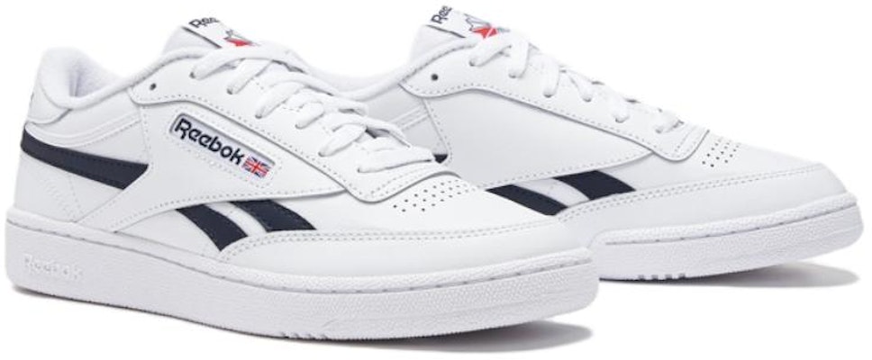 Reebok Club C REVENGE 復古運動休閒 耐磨 低筒 板鞋 男女款 白黑 Shop Reebok Club C REVENGE 復古運動休閒 耐磨 低筒 板鞋 男女款 白黑