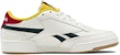 Reebok Club C Revenge Kasut Skateboard Kasual Unisex Putih Hijau GY1765