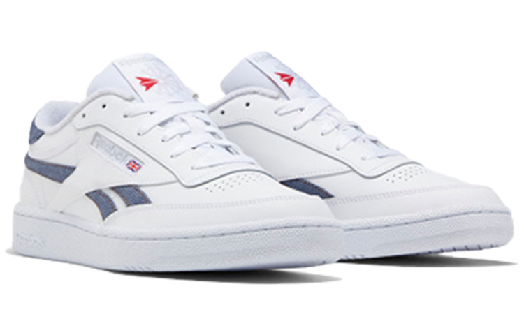 Reebok Unisex Club C Revenge Mu Sneakers White/Blue 圖 3