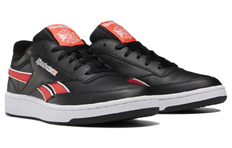 Lookbook Reebok Club C Revenge Plus ''Schwarz Rot'' EF8871