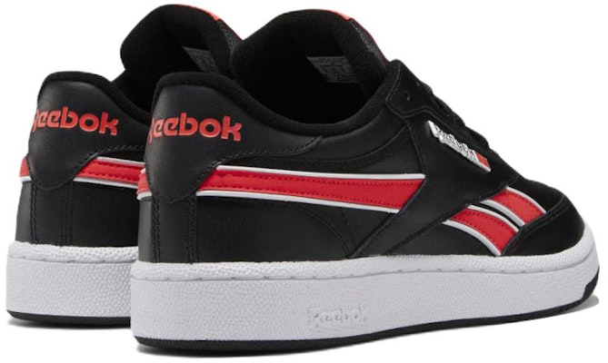 Reebok Club C Revenge Plus 'Black Red' EF8871 Shop Reebok Club C Revenge Plus 'Black Red' EF8871