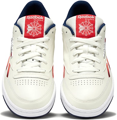 Reebok Club C Revenge Plus 'Chalk Navy Red' DV8634 Shop Reebok Club C Revenge Plus 'Chalk Navy Red' DV8634