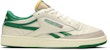 Reebok Club C Revenge Vintage 'Chalk Glen Green' dalam Bahasa Melayu. FW4862