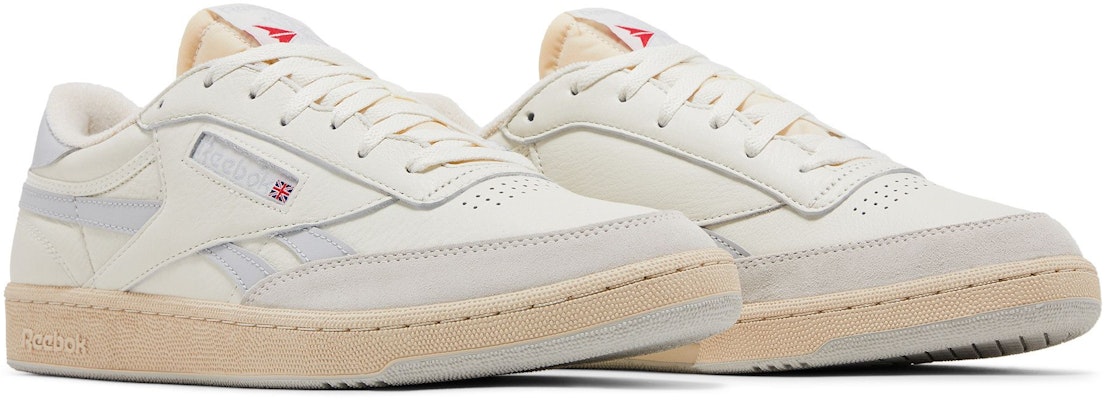 Reebok Club C Revenge Vintage 'Chalk Pure Grey' Sneakers Pria 100034034 Cheap Reebok Club C Revenge Vintage 'Chalk Pure Grey' Sneakers Pria 100034034