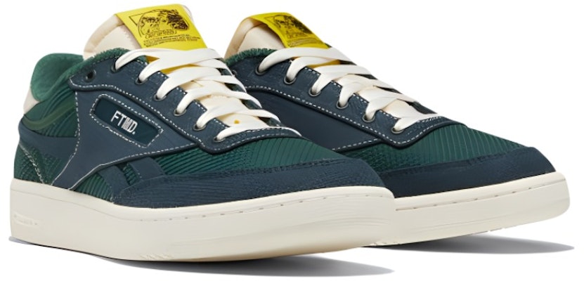 Reebok Club C Revenge Vintage Futuremade Green 'Dark Green' HQ2203 Lookbook Reebok Club C Revenge Vintage Futuremade Green 'Dark Green' HQ2203