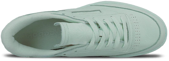 Lookbook Reebok Club C 85 輕便舒適低筒休閒板鞋 綠