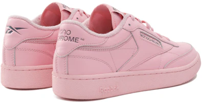 Shop Reebok Club C 85 復古 防滑耐磨減震 時尚休閒短筒鞋 男女款 粉色