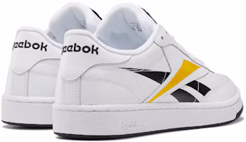 Shop Reebok Club C Vector 'Negro Amarillo Tóxico' EF8839