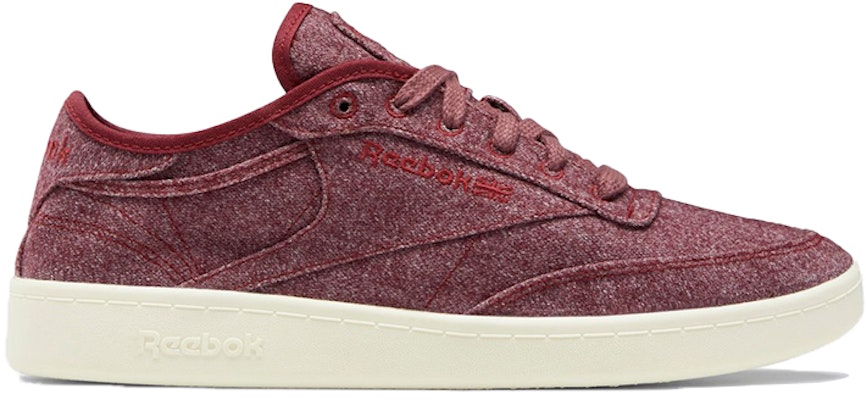 Reebok Club C Wool & Corn 'Merlot' Lelaki Perempuan Sneakers FY4034 Order Reebok Club C Wool & Corn 'Merlot' Lelaki Perempuan Sneakers FY4034