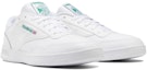 Lookbook Reebok Club MEMT 4E Wide 'Putih Glen Hijau' V70198
