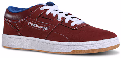 Lookbook Reebok Club Workout VHS 低筒休閒板鞋 酒紅