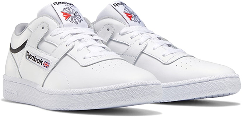 Reebok Club Workout White Skate Shoes 'Black White' FV9914 Lookbook Reebok Club Workout White Skate Shoes 'Black White' FV9914