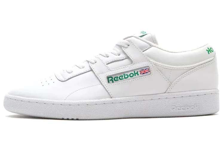 Reebok Club Workout Low 'White Green' BD3243