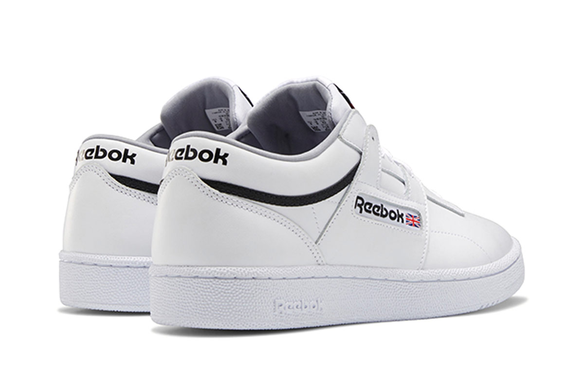 Shop Reebok Club Workout White Skate Shoes 'Black White' FV9914